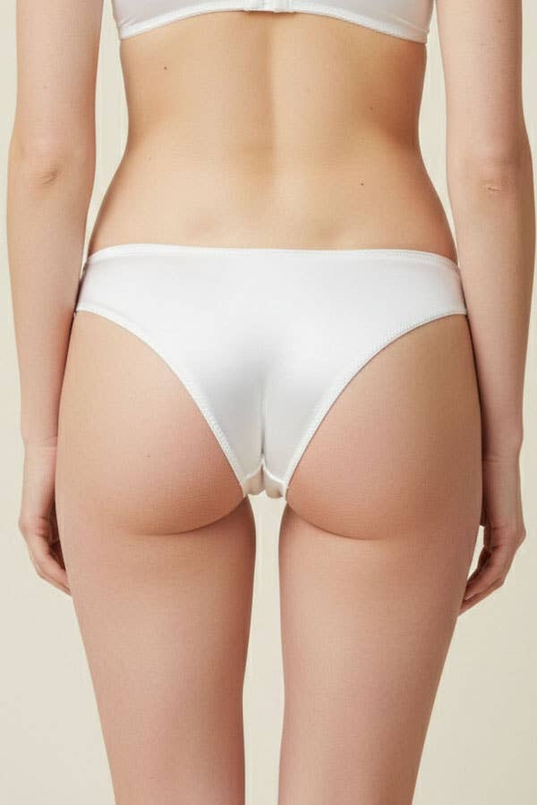 Youmita Women's Satin Thong Panty-33595-THG-S-2211