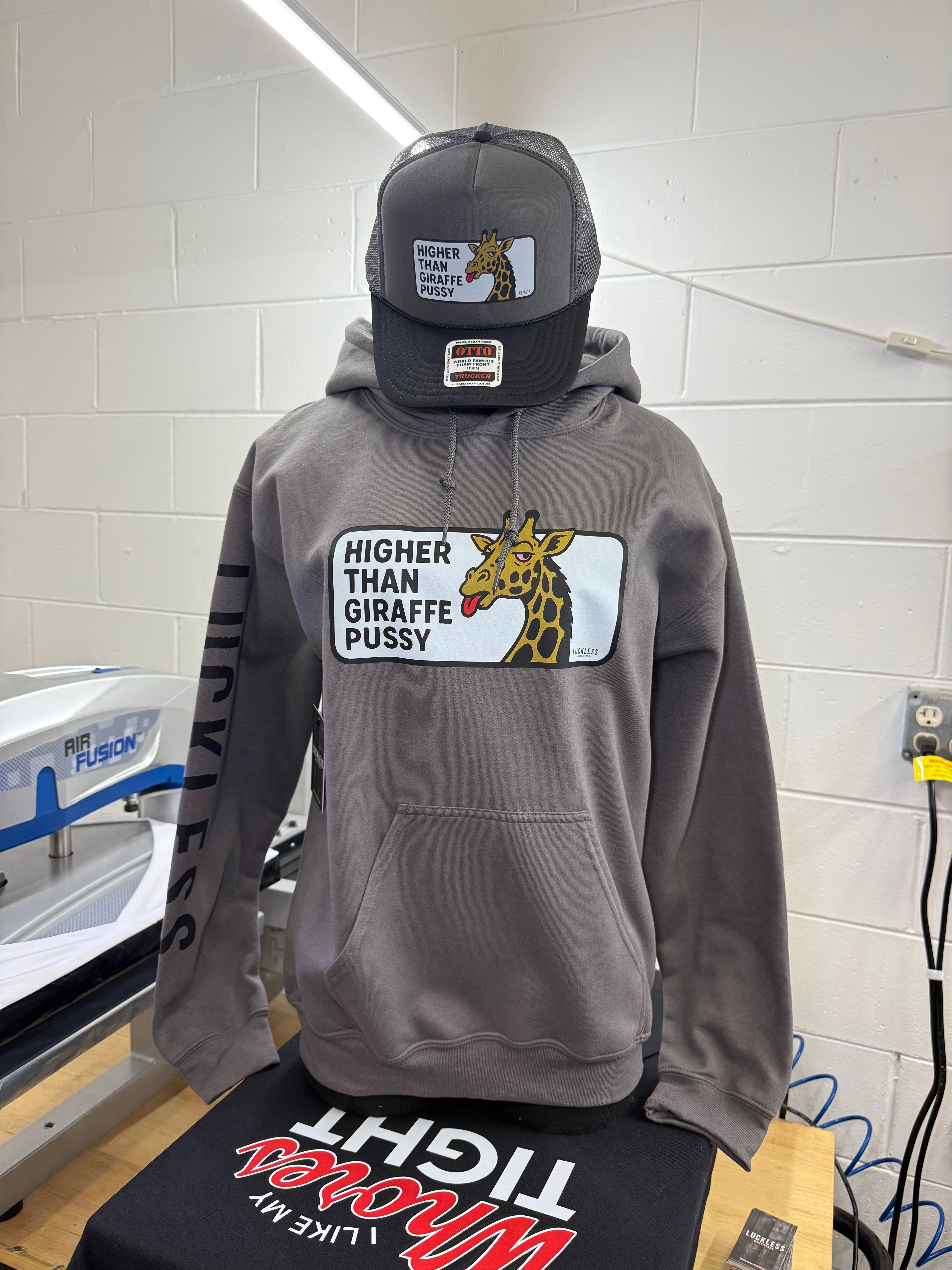 Higher Than Giraffe Pussy Hoodie