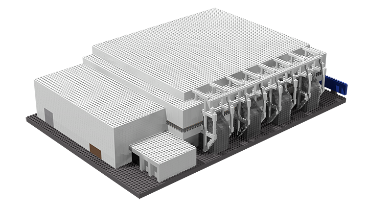 1980 Olympic Herb Brooks Arena Lake Placid Miracle on Ice BRXLZ Builder Set 12X10X3.5 Inches