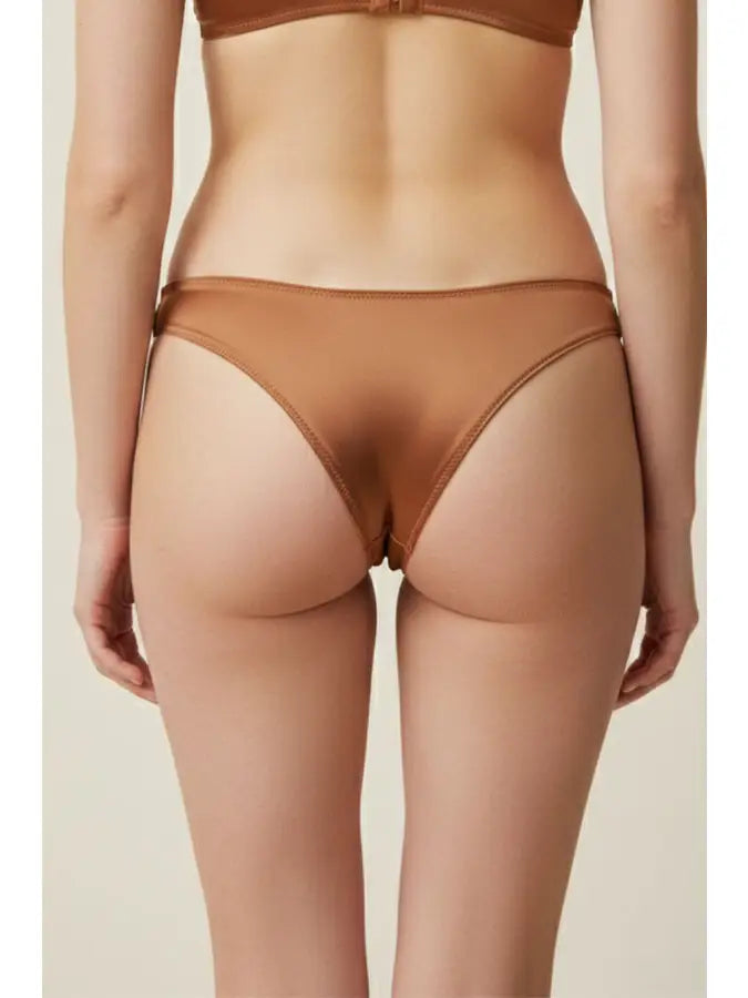 Youmita Women's Satin Thong Panty-33595-THG-S-2211