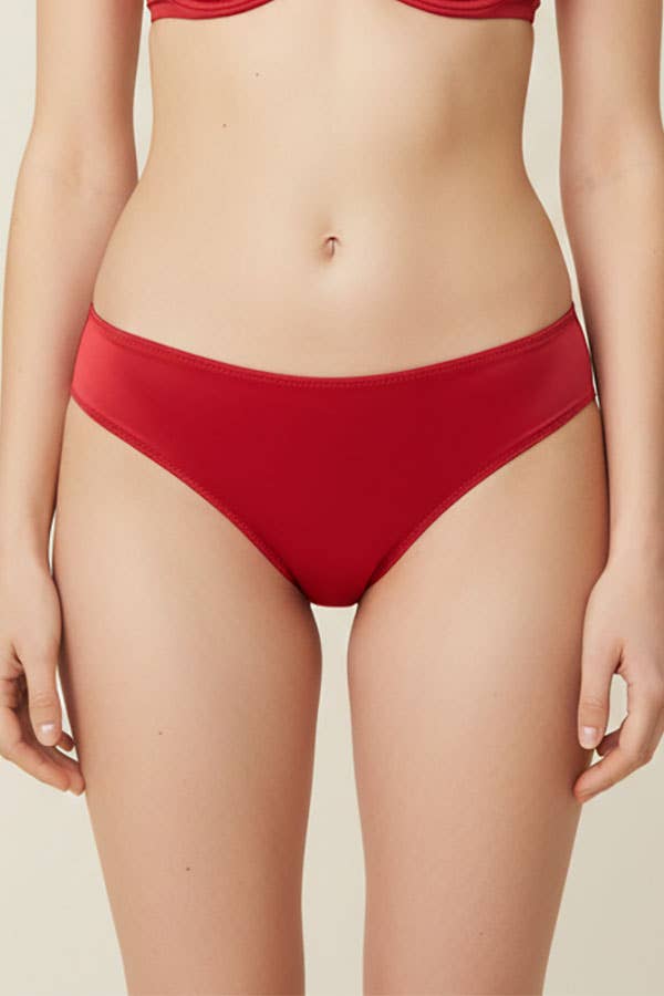 Youmita Women's Satin Thong Panty-33595-THG-S-2211
